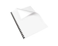 Copertine A4 cartoncino 250 microns bianco 100 unità