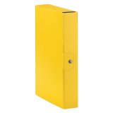 Scatola Esselte Eurobox giallo presspan