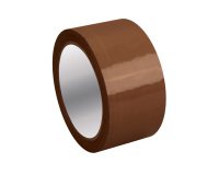 Packaging tapes Bruneau 50 mm x 66 m brown 6 rolls