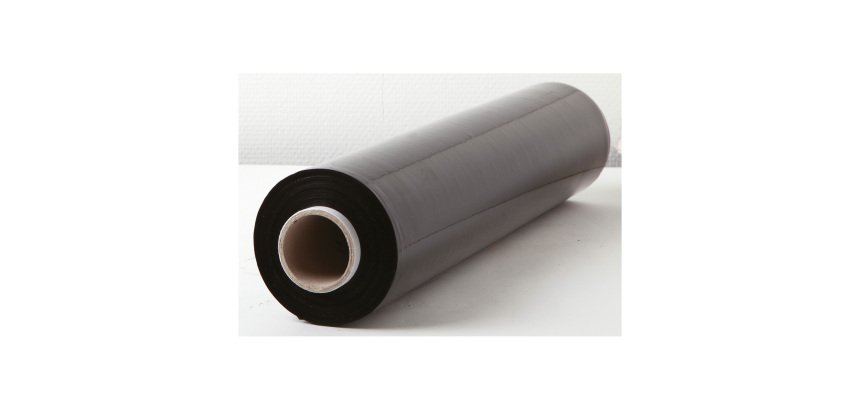 Film estensibile nero coprente 500 mm x 141 m 23 µ Bruneau