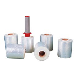 Bruneau Stretch Film Wrap 100mm x 250m 20 Microns Transparent 10 Rolls