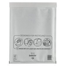 Buste imbottite Sealed Air H/5 - 27 x 36 cm - 79 g/m² bianco senza finestra chiusura autoadesiva - 50 unità