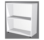 Avila bookcase, low or high, 32 cm high, in two widths