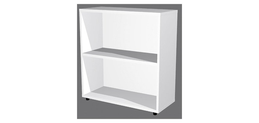Avila bookcase, low or high, 32 cm high, in two widths