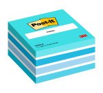 Post-it Sticky Notes Cube 76 x 76 mm Pastel Blue 450 sheets
