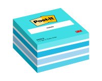 Post-it Sticky Notes Cube 76 x 76 mm Pastel Blue 450 sheets