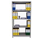 Scaffale kit ad incastro Cosmet grigio 1.000 x 400 x 1.850 mm