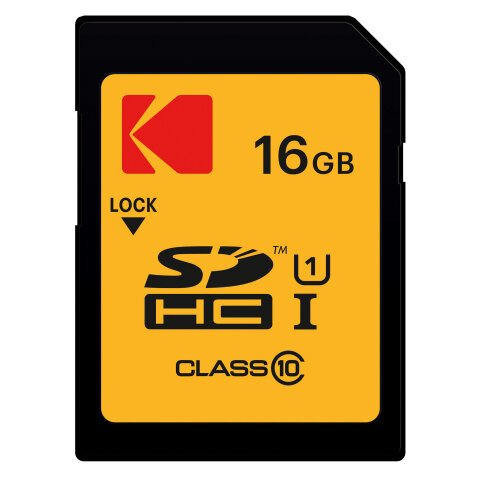 Kodak SDHC Flash Memory Card UHS-I U1 16 GB