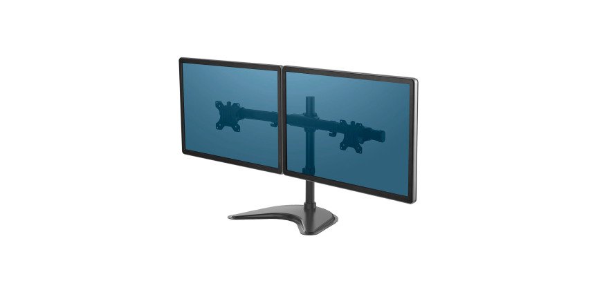 Fellowes braccio monitor doppio con piedistallo Professional Series Altezza regolabile 32 pollici nero