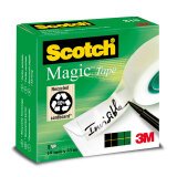 Nastro adesivo Scotch Magic 810 19 mm x 33 m trasparente