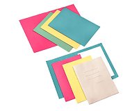 Cartellina sempl c-stampa Pannosa Bruneau 100 pz