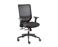 Sedia Dauphin SYNC mesh nero