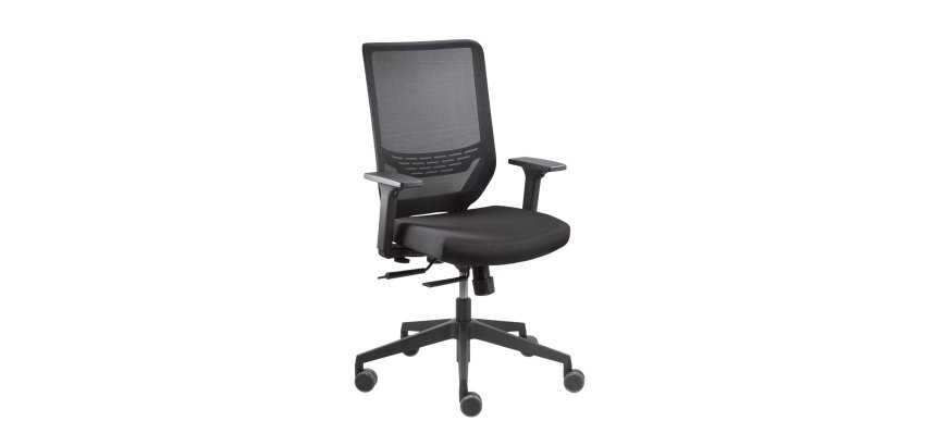 Sedia Dauphin SYNC mesh nero