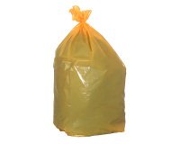 Sacchi della spazzatura 110 lt Giallo 72 x 110 cm 100 unità