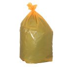 Sacchi della spazzatura 110 lt Giallo 72 x 110 cm 100 unità