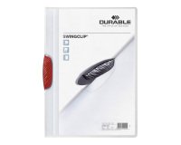 Durable Clear Swingclip® File – Red