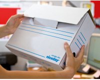 Boxes archive Bruneau legal size white cardboard spine 8 cm 25 units