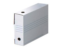 Boxes archive Bruneau legal size white cardboard spine 8 cm 25 units