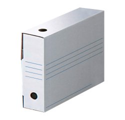Boxes archive Bruneau legal size white cardboard spine 8 cm 25 units