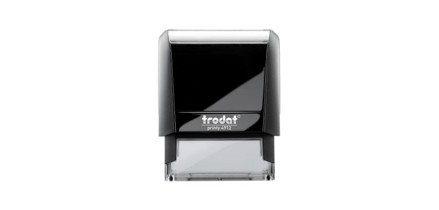 Timbro TRODAT Printy 4912 personalizzato - 47 x 18 mm max 5 righe nero