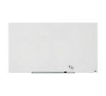Lavagna magnetica in vetro Nobo bianco 126 x 71 cm