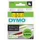 DYMO S0720880 Nastro Standard D1, 19 mm x 7 m, Nero su Giallo