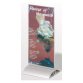 Durable Espositore Da Tavolo Presenter 1/3 A4 Verticale Trasparente - Portamenu