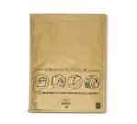 Mail Lite Padded Envelopes K/7 350 (W) x 470 (H) mm Peel and Seal Gold Pack of 50