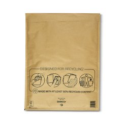 Buste imbottite Sealed Air K/7 - 35 X 47 cm - 79 g/m² avana senza finestra chiusura autoadesiva - 50 unità