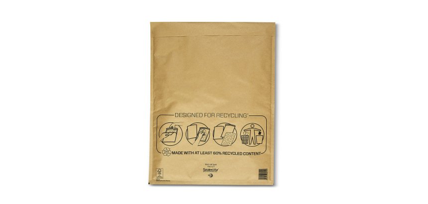 Mail Lite Padded Envelopes K/7 350 (W) x 470 (H) mm Peel and Seal Gold Pack of 50