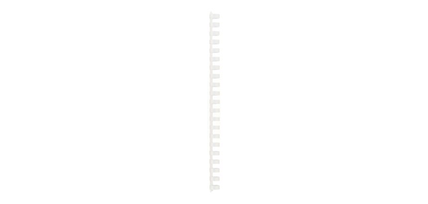 Plastic spines 16 mm in packs of 100 pieces
