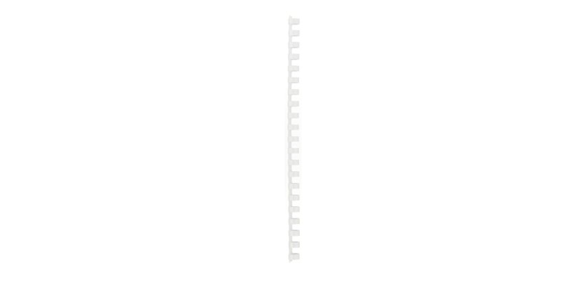 Dorsi in plastica 12 mm in Conf da 100 pezzi 