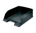 Leitz Plus Letter Tray 5233 Jumbo A4 Black 25.5 x 35.7 x 10.3 cm