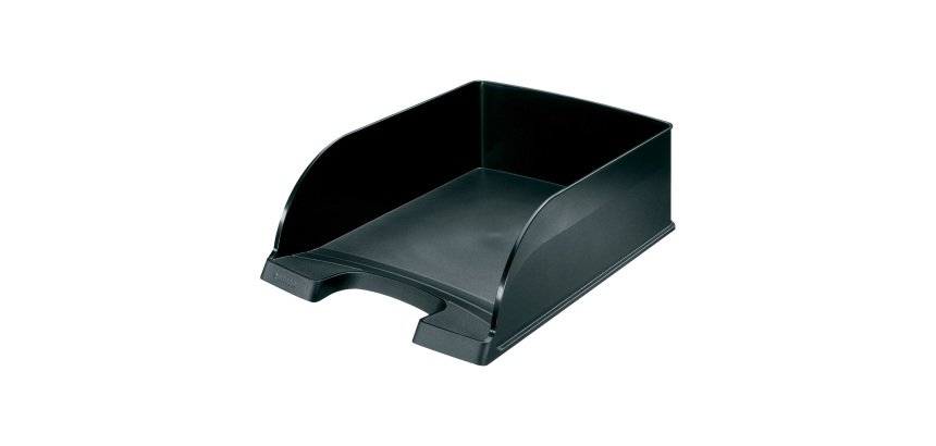 Leitz Plus Letter Tray 5233 Jumbo A4 Black 25.5 x 35.7 x 10.3 cm