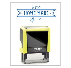 Timbro Trodat Printy 4912 "Home made" giallo neon