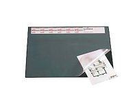Sottomano con calendario annuale DURABLE Nero 65 x 52 cm