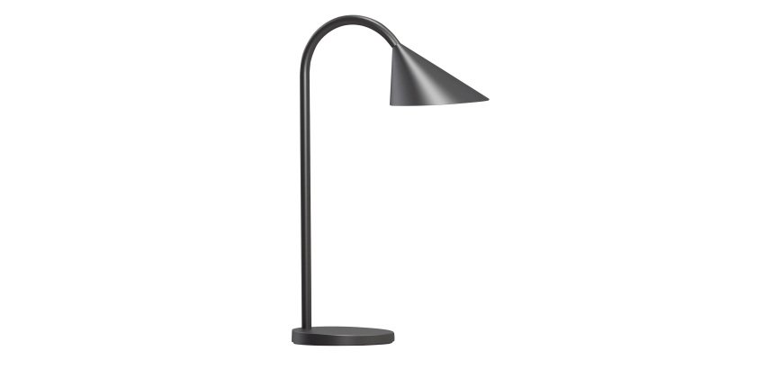 Lampada da tavolo Unilux Sol nero 4 w