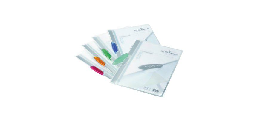 Cartellina DURABLE Swingclip A4 assortiti polipropilene 5 unità