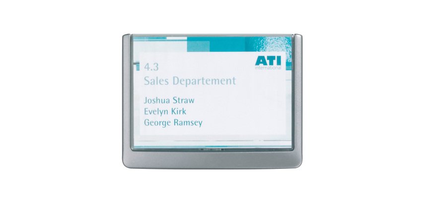 Durable Targa Fuori Porta Click Sign 149X105,5 Mm in Plastica