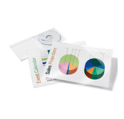 Buste Pouches per plastificazione GBC 2x75 µ A4 trasparente 100 unità