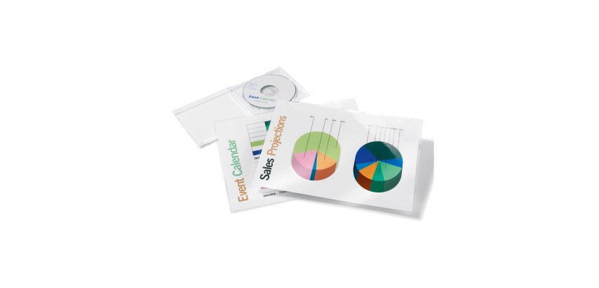 Buste Pouches per plastificazione GBC 2x75 µ A4 trasparente 100 unità