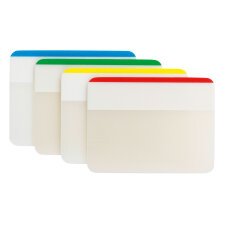 Index Post-it Strong Assortiti senza rigatura 51 x 38 mm 5,08 x 3,8 cm 70 g/m² 4 unità da 6 segnapagina