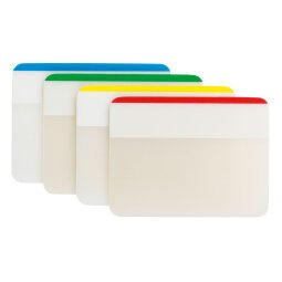 Index Post-it Strong Assortiti senza rigatura 51 x 38 mm 5,08 x 3,8 cm 70 g/m² 4 unità da 6 segnapagina