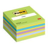 Post-it Sticky Notes Cube 76 x 76 mm Assorted 450 Sheets