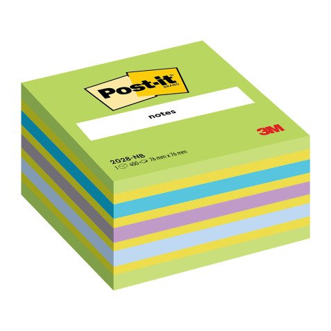 Cubo Post-it Neon Verde 76 x 76 mm 653-TFEN da 450 fogli