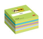 Cubo Post-it Neon Verde 76 x 76 mm da 450 fogli