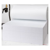 Listing paper 80 columns 120 x 240 mm 60gsm microperforation white 2000 sheets