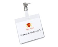 DURABLE Portanome 60x90 mm con clip CF 25