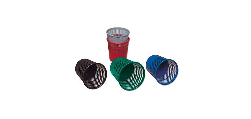 Cestino gettacarte Presbitero Blu 31,5 cm