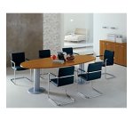 Tavolo riunioni Ovale Miami l 240 x p 110 x h 73.5 cm